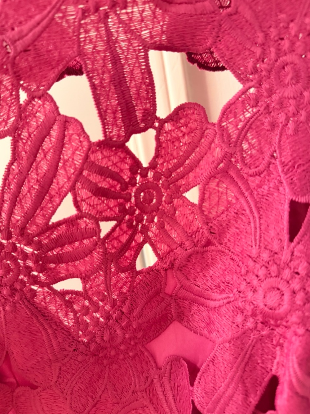 FREE PEOPLE JESSA FLORAL LACE MINI DRESS X SAYLOR - Picture 5 of 12